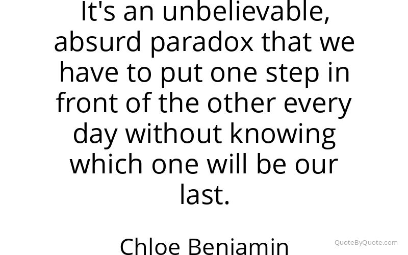 Preview image for this quote by Chloe Benjamin