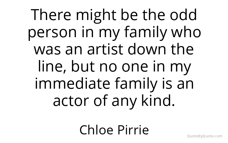 Preview image for this quote by Chloe Pirrie