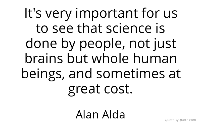 Preview image for this quote by Alan Alda