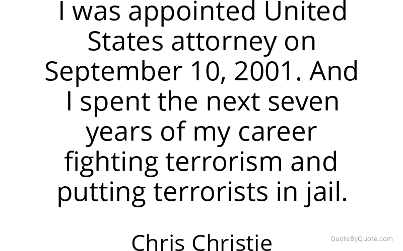 Preview image for this quote by Chris Christie