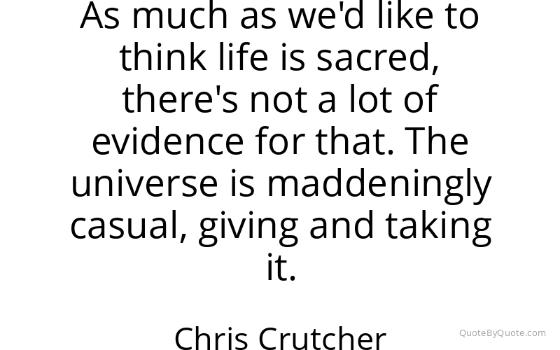Preview image for this quote by Chris Crutcher