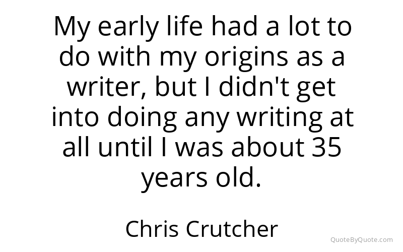 Preview image for this quote by Chris Crutcher