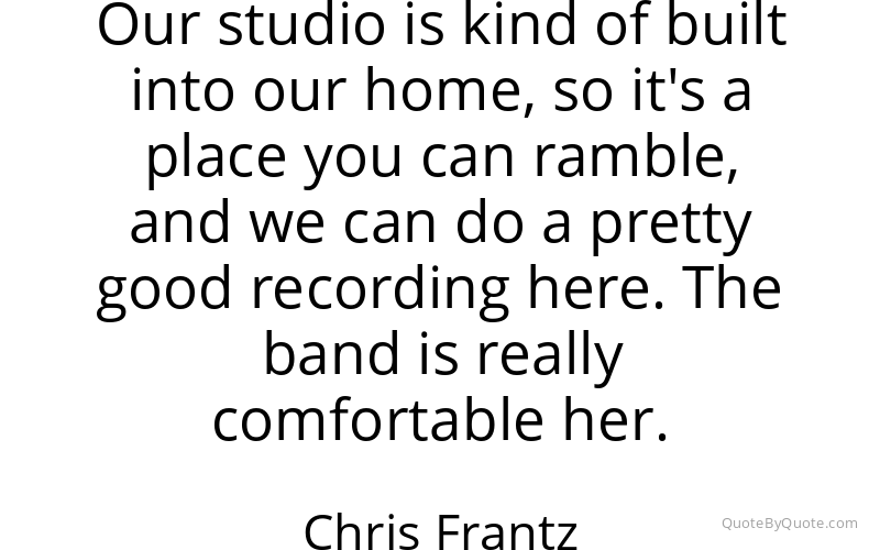 Preview image for this quote by Chris Frantz