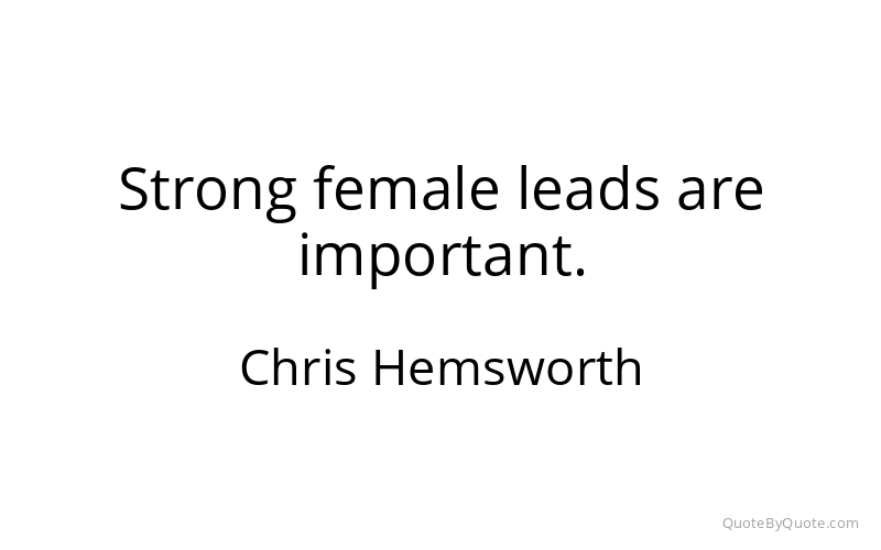 Preview image for this quote by Chris Hemsworth