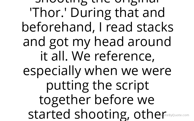 Preview image for this quote by Chris Hemsworth