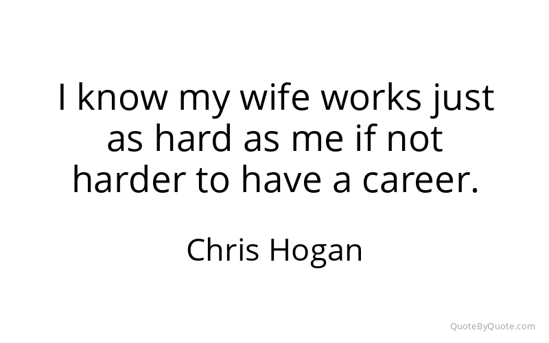 Preview image for this quote by Chris Hogan