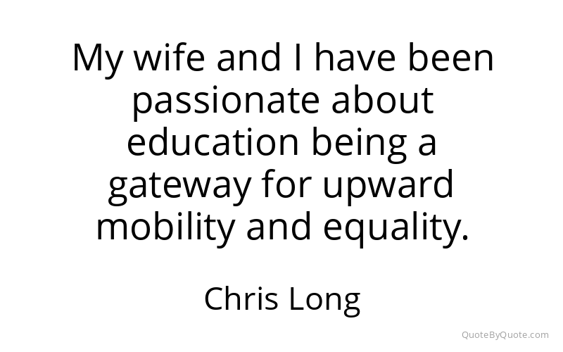 Preview image for this quote by Chris Long