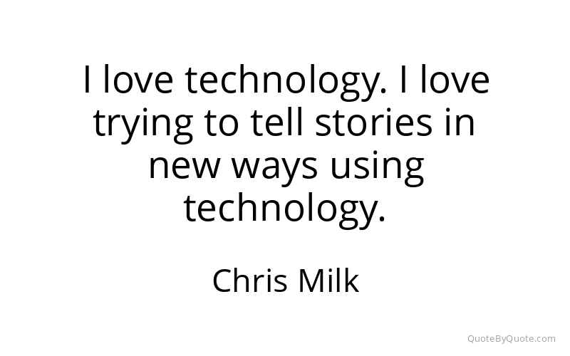 Preview image for this quote by Chris Milk