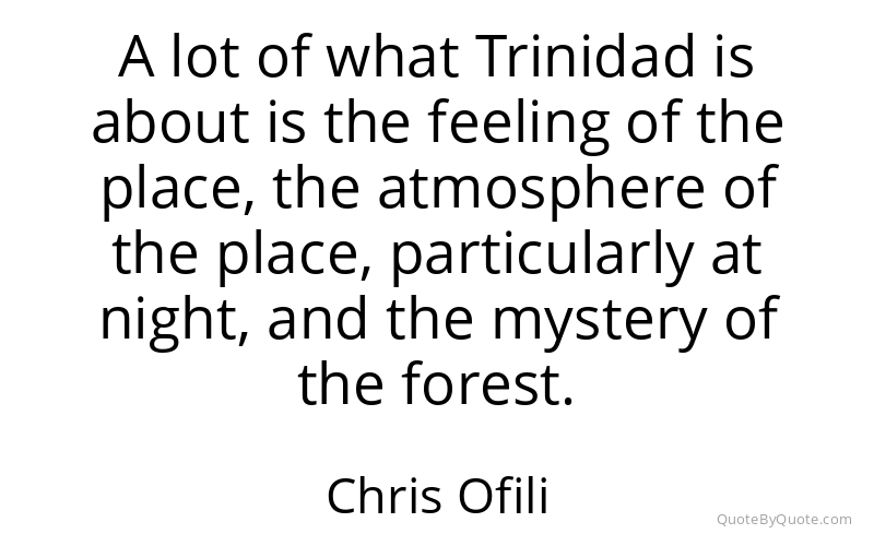 Preview image for this quote by Chris Ofili