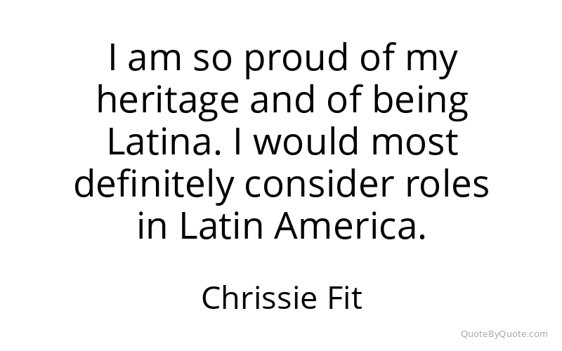 Preview image for this quote by Chrissie Fit