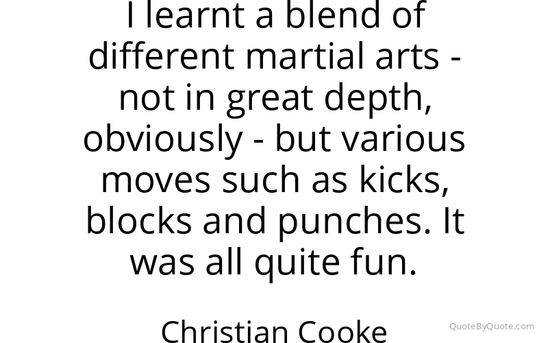 Preview image for this quote by Christian Cooke