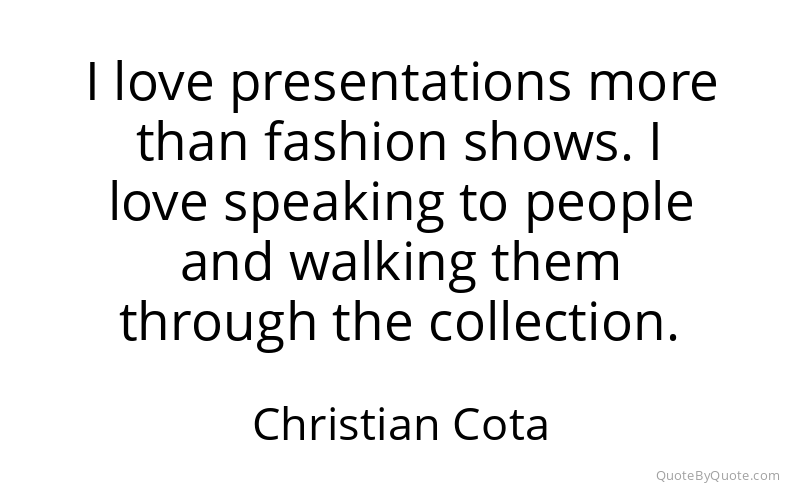 Preview image for this quote by Christian Cota