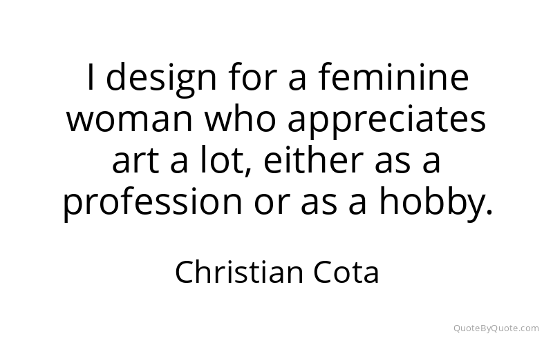 Preview image for this quote by Christian Cota