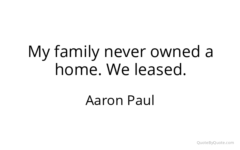 Preview image for this quote by Aaron Paul