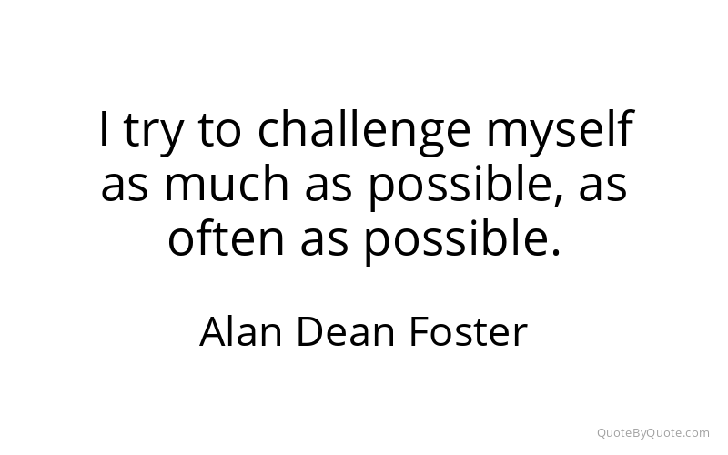 Preview image for this quote by Alan Dean Foster