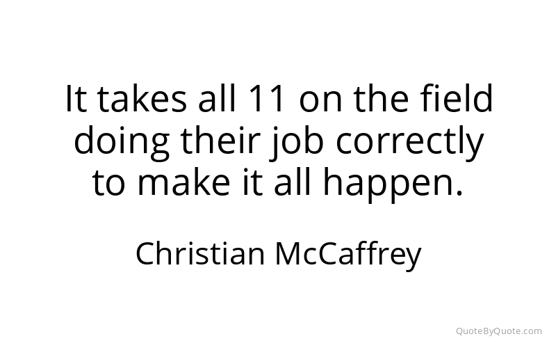 Preview image for this quote by Christian McCaffrey