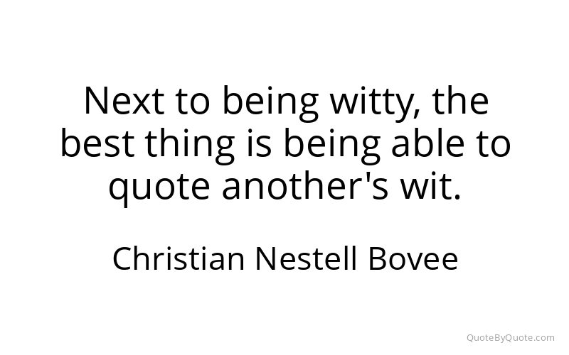 Preview image for this quote by Christian Nestell Bovee