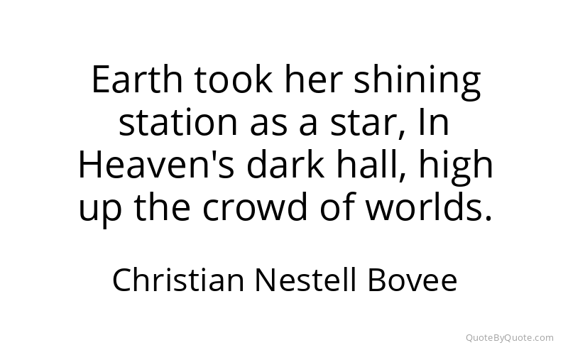 Preview image for this quote by Christian Nestell Bovee