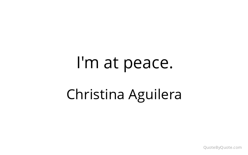 Preview image for this quote by Christina Aguilera