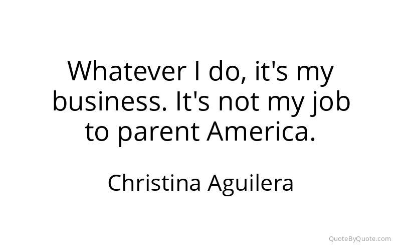 Preview image for this quote by Christina Aguilera