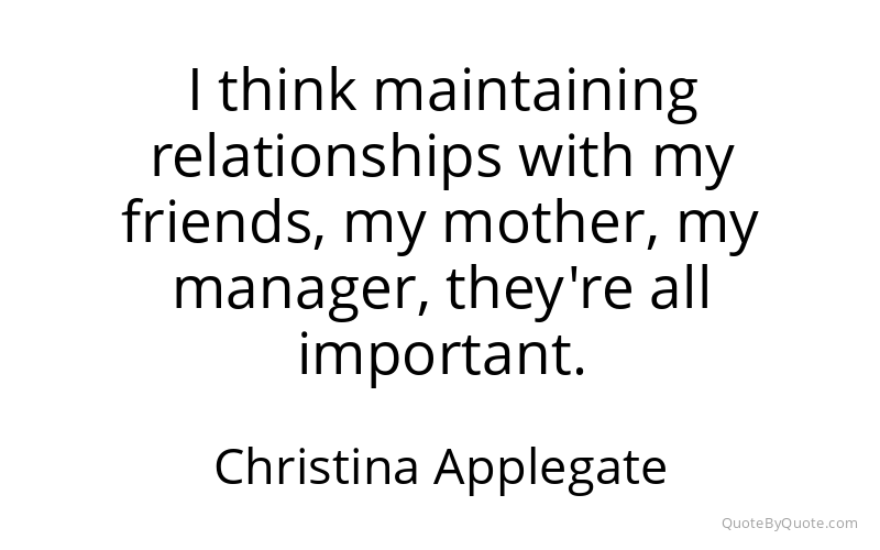 Preview image for this quote by Christina Applegate