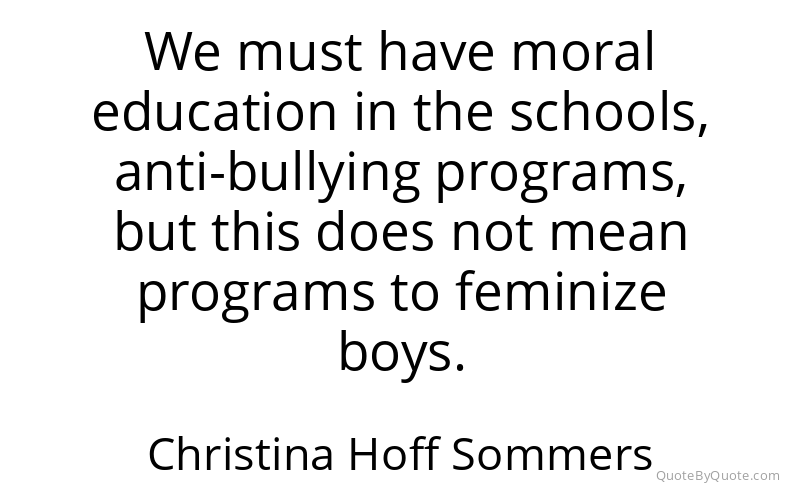 Preview image for this quote by Christina Hoff Sommers