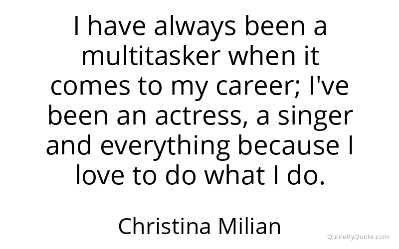Preview image for this quote by Christina Milian