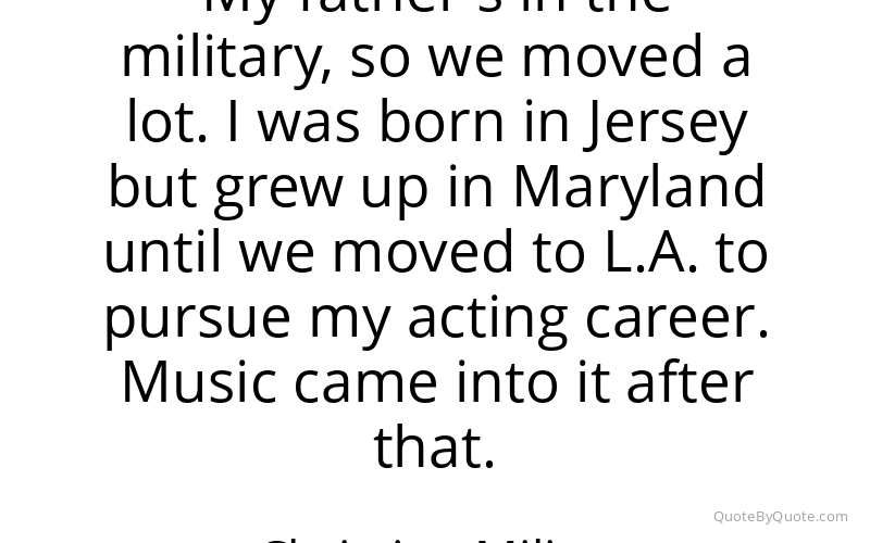Preview image for this quote by Christina Milian