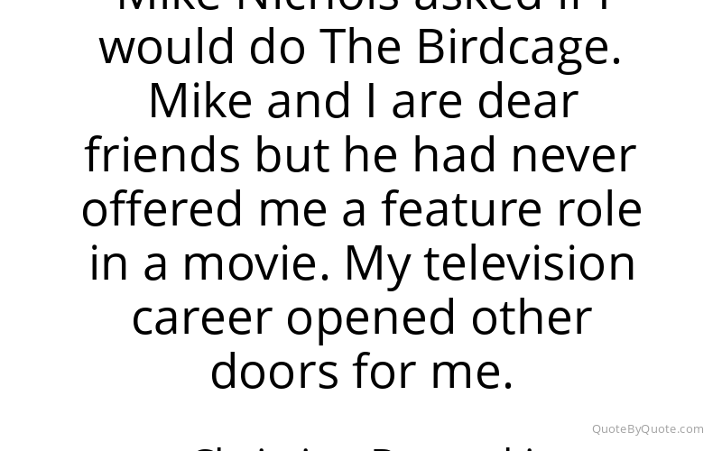 Preview image for this quote by Christine Baranski