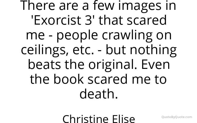 Preview image for this quote by Christine Elise