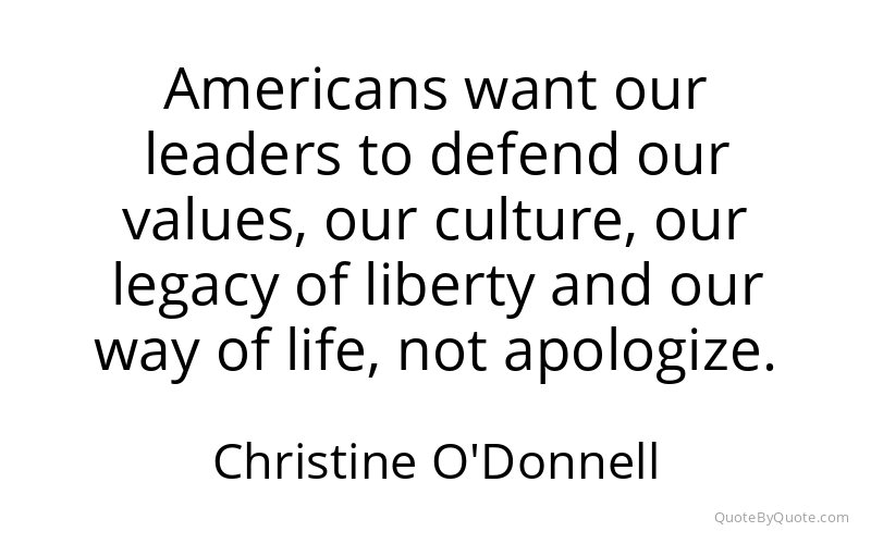 Preview image for this quote by Christine O'Donnell