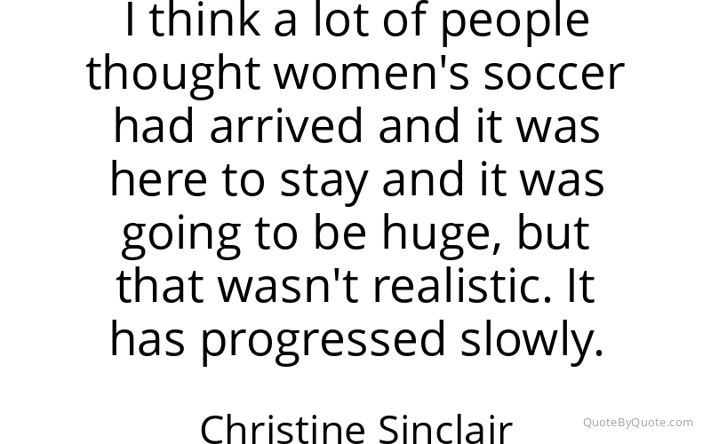 Preview image for this quote by Christine Sinclair