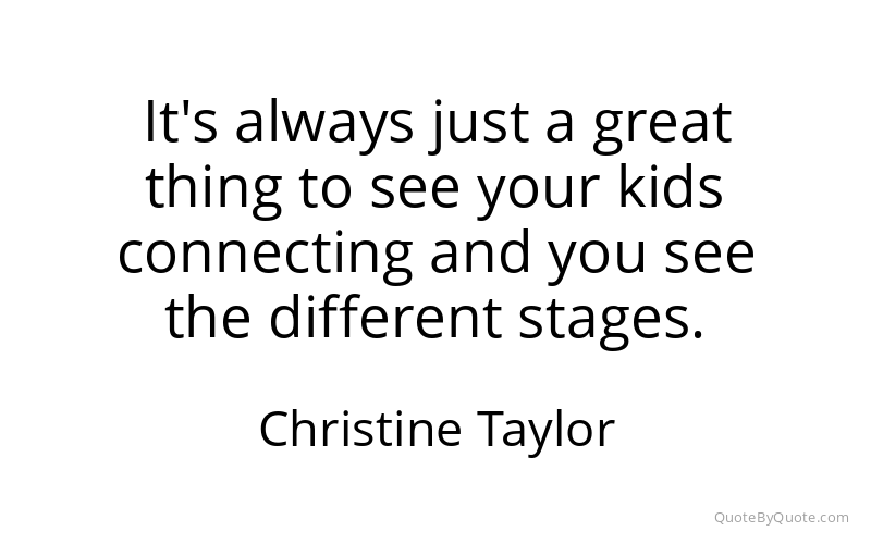 Preview image for this quote by Christine Taylor