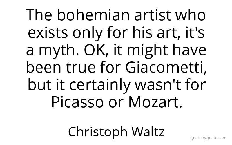 Preview image for this quote by Christoph Waltz