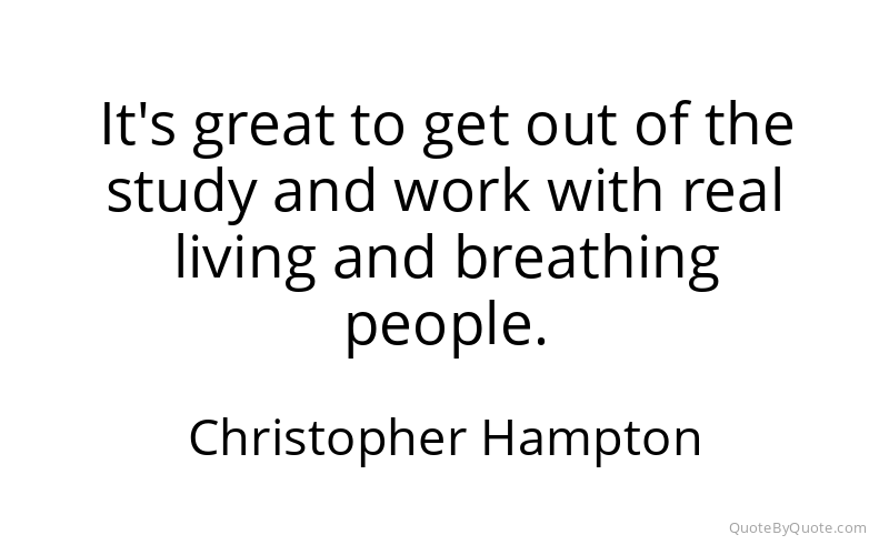 Preview image for this quote by Christopher Hampton