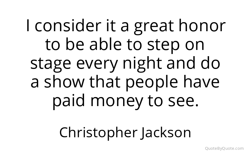 Preview image for this quote by Christopher Jackson