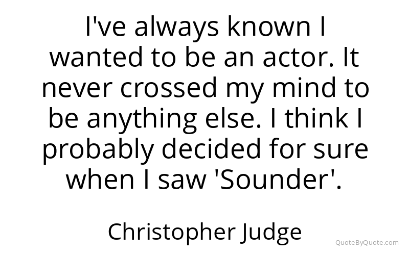 Preview image for this quote by Christopher Judge