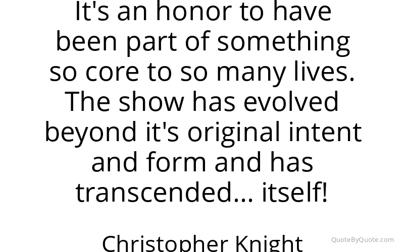 Preview image for this quote by Christopher Knight
