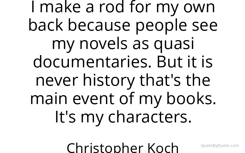 Preview image for this quote by Christopher Koch