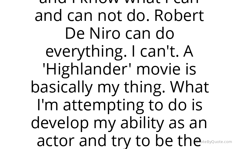 Preview image for this quote by Christopher Lambert