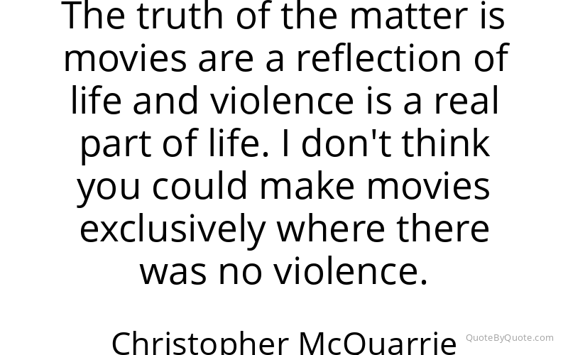 Preview image for this quote by Christopher McQuarrie