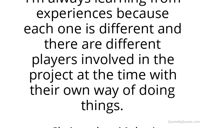 Preview image for this quote by Christopher Meloni