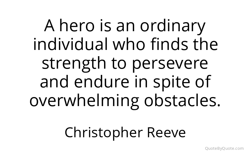 Preview image for this quote by Christopher Reeve