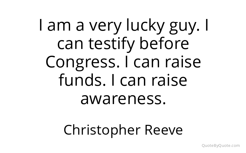 Preview image for this quote by Christopher Reeve