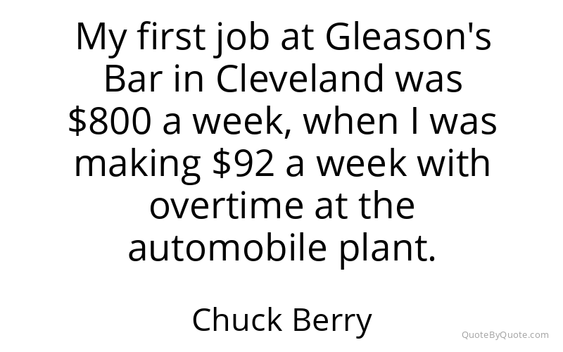 Preview image for this quote by Chuck Berry
