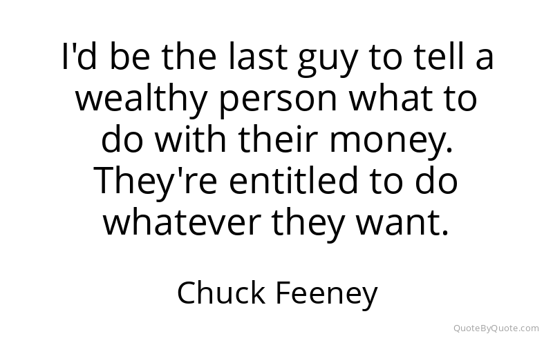 Preview image for this quote by Chuck Feeney