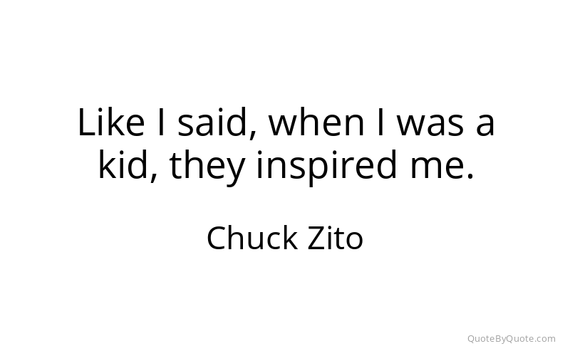 Preview image for this quote by Chuck Zito