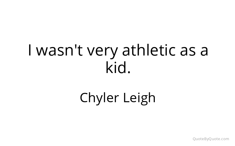 Preview image for this quote by Chyler Leigh