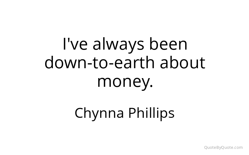 Preview image for this quote by Chynna Phillips