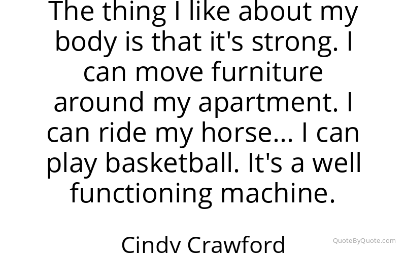Preview image for this quote by Cindy Crawford